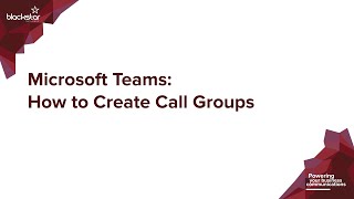 Microsoft Teams How to Create Call Groups [upl. by Birkett809]