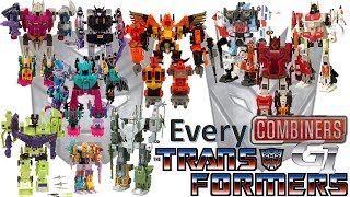 Every Transformers G1 Combiners Comparison List [upl. by Notsreik]