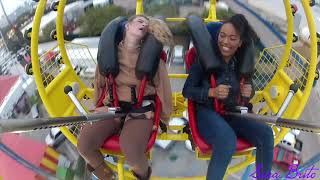 Fainting on a slingshot reverse bungee ride [upl. by Yeldah]