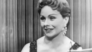 Whats My Line  Jeanne Crain May 2 1954 [upl. by Sivat]