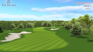 PGA National  Hole 1 Flyover [upl. by Groves]