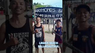 LEGIAN BEACH BEAUTIFUL BALI [upl. by Hayarahs]