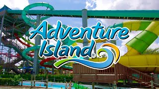 Adventure Island 2019 Tampa Florida  Full Complete Walkthrough Tour [upl. by Oinesra]