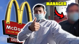 Recording My McDonalds Job Interview HIRED [upl. by Mw14]