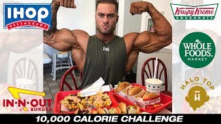 10000 Calorie Challenge  Post Olympia EPIC Cheat Day [upl. by Muraida]