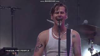 Sit Next to Me  Foster The People Live Life is Beautiful 2018 [upl. by Anevad183]