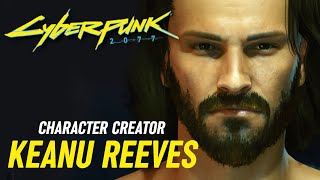 HOW TO CREATE JOHNNY SILVERHAND IN CYBERPUNK 2077 KEANU REEVES Character Creator [upl. by Anilad]