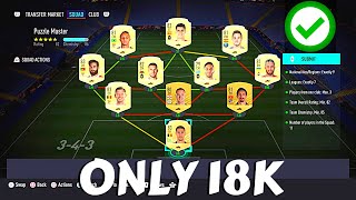 League amp Nation Hybrid Puzzle Master Sbc Cheapest Way  Loyalty UPDATED [upl. by Ardnaxela]