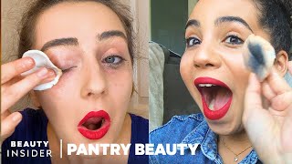 The Best Way To Take Off Makeup Without Makeup Remover  Pantry Beauty [upl. by Sidras59]