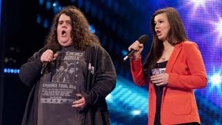 Opera duo Charlotte amp Jonathan  Britains Got Talent 2012 audition  UK version [upl. by Tezzil300]