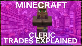 Minecraft Cleric Trades Explained in 1144 [upl. by Nair]