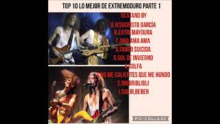 top 10 lo mejor de extremoduro parte 1 [upl. by Eelarat]