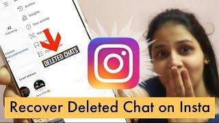 How to recover deleted Chats on Instagram [upl. by Nomad]