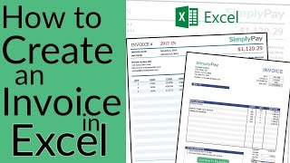 How To Create an Invoice in Excel  Free Invoice Template Download [upl. by Pena]