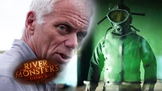 Mutant Fish In Chernobyl  HORROR STORY  River Monsters [upl. by Ahsiek]