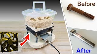 Buratto fai da te CON VENTOLA  Tumbler Machine DIY With FAN low noise [upl. by Fleta]