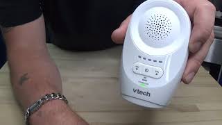 VTech DM1111 Audio Baby Monitor Review [upl. by Oidivo860]