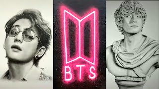 BTS FanArt TikToks Compilation 👌❤ [upl. by Nnalorac]