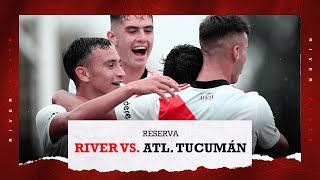 River vs Atlético Tucumán Reserva  EN VIVO [upl. by Anselme]