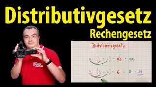 Distributivgesetz  Rechengesetz  Lehrerschmidt [upl. by Valentine]