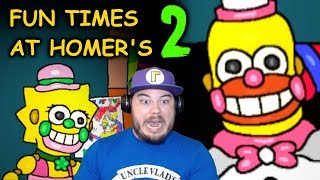 NEW SIMPSONS ANIMATRONICS WANT TO HELP ME  Fun Times at Homers 2 Nights 1 and 2 [upl. by Nyleimaj]