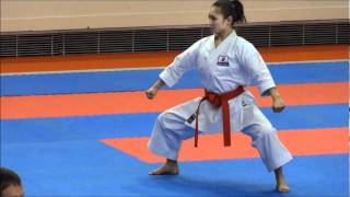 Kata SEIENCHIN by Rimi Kajikawa JPN [upl. by Airbmac]