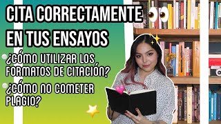 ¿CÓMO UTILIZAR CITAS EN ENSAYOS  LA SECTA DE LOS LIBROS [upl. by Martens]