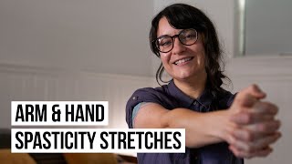 Arm amp Hand Stretches for Spasticity After Stroke [upl. by Anilosi]