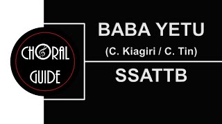 Baba Yetu  SSATTB [upl. by Rez]