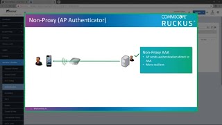 RUCKUS SmartZone 52  RADIUS Authentication [upl. by Vaenfila]