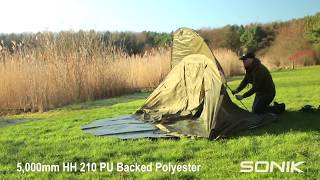 SONIK SK TEK 2 MAN BIVVY amp WRAP [upl. by Layney]