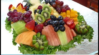 How to Make a Fruit Platter Like a Professional [upl. by Ecinaj]