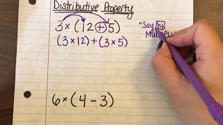 Distributive Property [upl. by Tim]