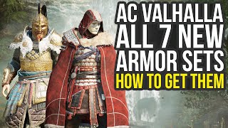 How To Get All 7 New Armor Sets In Assassins Creed Valhalla Wrath Of The Druids AC Valhalla DLC [upl. by Nolyar]