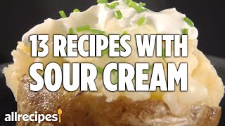 13 Recipes With Sour Cream  Allrecipes [upl. by Acinnej]