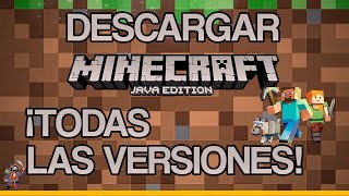 DESCARGAR MINECRAFT JAVA EDITION  2020  launcher actualizable GRATIS para PC TODAS las VERSIONES [upl. by Lytsirk]