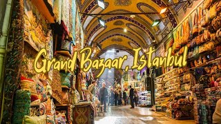 Grand Bazaar  Istanbul  Turkey  2023 [upl. by Anyah]