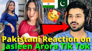 Pakistani React on Jasleen Arora Shayari Latest TIKTOK VIDEOS 2024  Reaction Vlogger [upl. by Vasti]