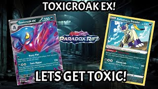 TOXICROAK EX THIS DECK IS TRULY TOXIC [upl. by Ayekan731]