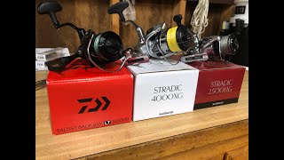 Reel Comparison Daiwa Saltist Back Bay V Shimano Stradic FL and FK [upl. by Hans]