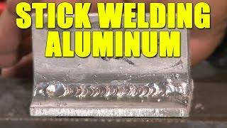 Stick Welding Aluminum [upl. by Mail463]