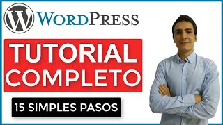 Cómo crear una Página Web en 15 SIMPLES pasos  Tutorial Wordpress para principiantes [upl. by Uphemia491]