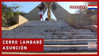 4K Walking tour Asunción 🇵🇾  Cerro Lambaré  Paraguay 2022 [upl. by Nomzed635]