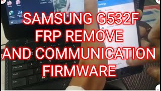 How To Unlock Samung g532 combination frp bypass [upl. by Larina]