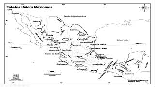 Geografía 10  Principales ríos de México [upl. by Marcella]