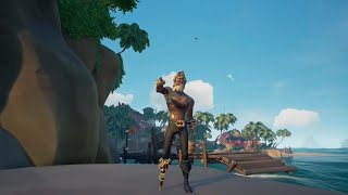 Gold Curse Best Outfit Combos In Sea of Thieves [upl. by Attekal772]