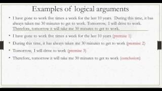 Unit 22 Argument Diagrams [upl. by Gromme]