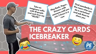 The Crazy Cards Challenge Icebreaker Game  Team Building Activity [upl. by Enimaj]