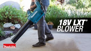 MAKITA 18V LXT® LithiumIon Brushless Cordless Blower [upl. by Russian526]