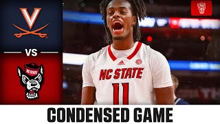 Virginia vs NC State Condensed Game  202324 ACC Men’s Basketball [upl. by Ogirdor]